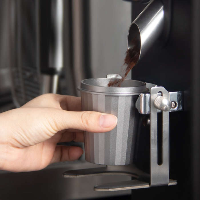 Coffee Machine Powder Cup Sieve Brewing Head Appliance, Color: For Platinum Rich Gray (54mm)