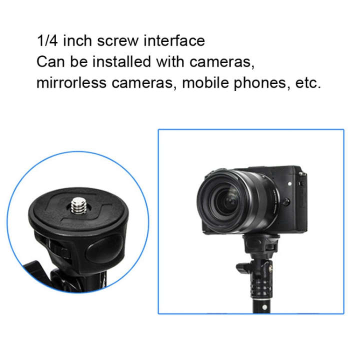 YUNTENG 2288 Bluetooth Remote Control Phone Selfie Rod Tripod Portable Live Broadcast Bracket