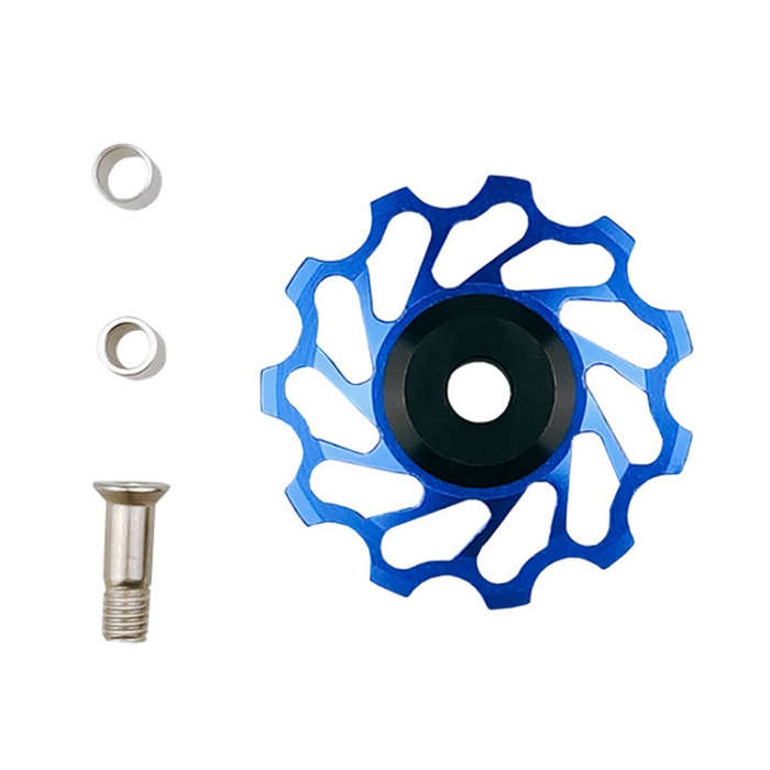 BIKERSAY Bicycle Rear Derailleur Bearing Guide Wheel Accessories, Color: SDL-11 Blue