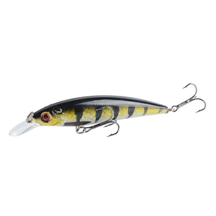 LB106 11cm/11.5g Lure Painted Bionic Fishing Bait Plastic Hard Bait, Color: 2