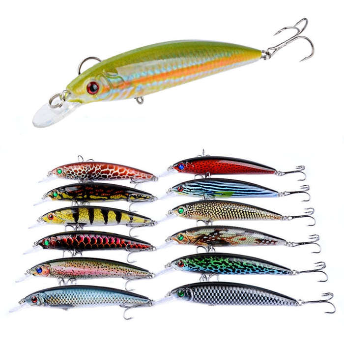 LB106 11cm/11.5g Lure Painted Bionic Fishing Bait Plastic Hard Bait, Color: 18