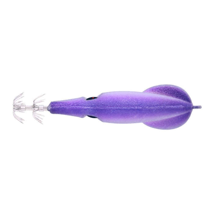 HENGJIA SJ042 Squid Steel Filament Shrimp Bionic Bait Sea Fishing Lures, Size: 9.5cm 6g(White Pur...