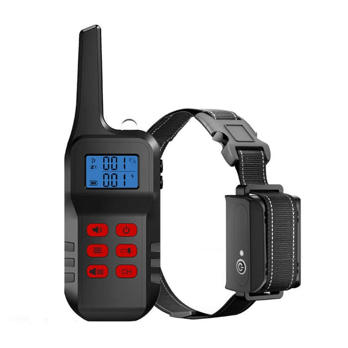 Training Device Automatic Bark Stopper Dog Training Electronic Collar, Style: For-One-Dog(Red)