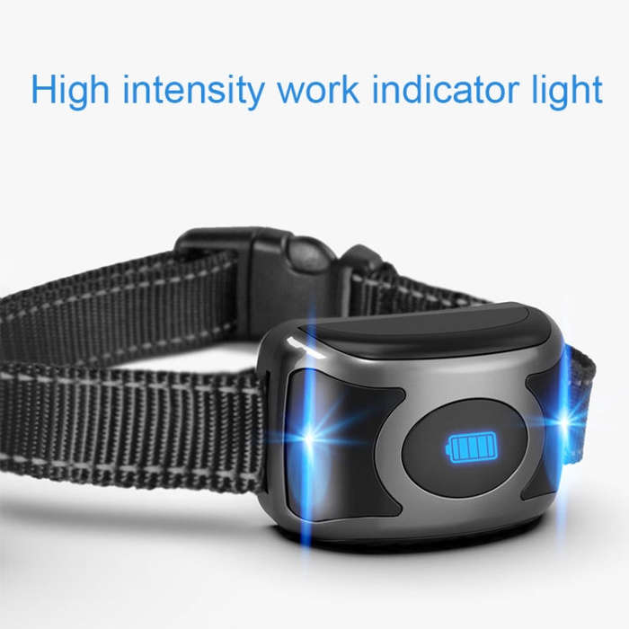 Intelligent Electronic Remote Control Training Device Pet Training Collar Bark Stopper, Style: Re...