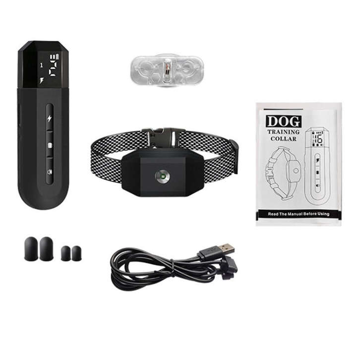 669N-2 Smart Remote Control Dog Trainer Stop Barker Waterproof Vibration Collar