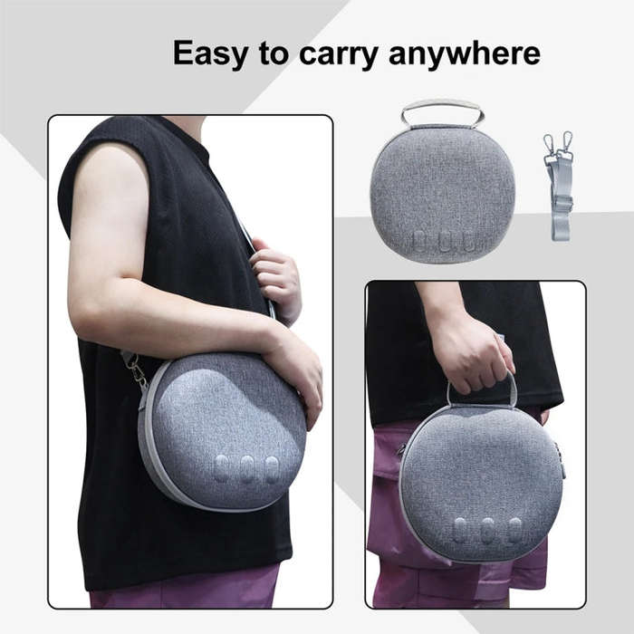 For Quest 3 VR Glasses JYS Storage Bag Anti-Fall Anti-Scratch Carrying Bag(Grey)