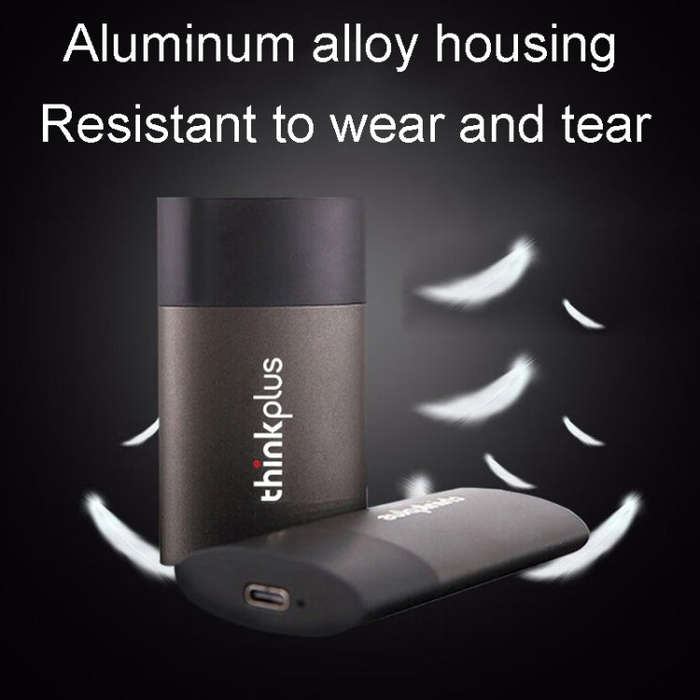 Lenovo Thinkplus US202 USB3.1 Compact And Portable Mobile Solid State Drive, Capacity: 1T