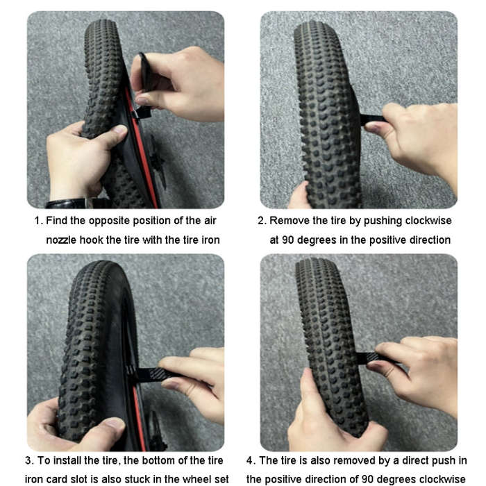 ENLEE Q-10 Bicycle Mountain Bike Tire Repair Pry Bar Disassembly And Maintenance Tool Accessories...