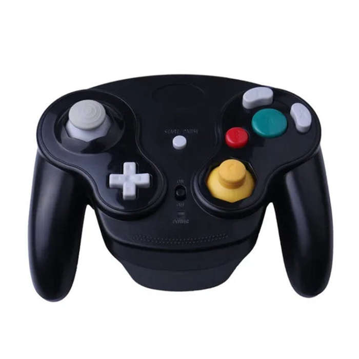 For NGC Gamepad 2.4G Wireless Gamepad Compatible With Wii(Black)