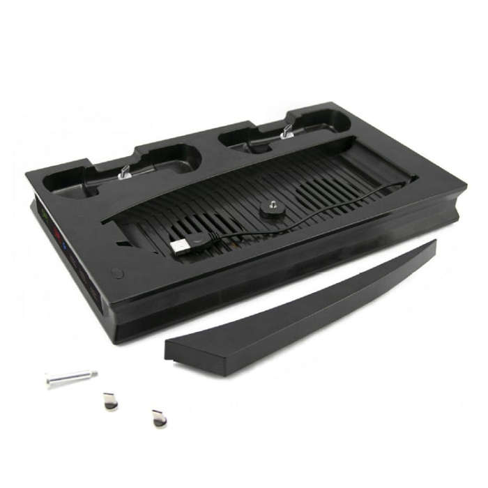 For PS5 Digital / Optical Drive Console Cooling Fan Controller Charging Base With Light Dock Stan...