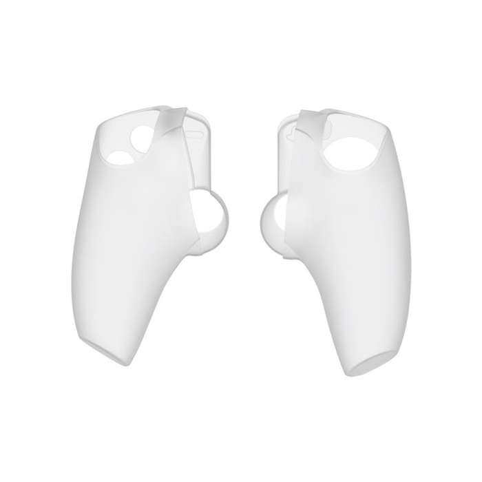 For PS5 PlayStation Portal Game Console DOBE Split Silicone Protective Case(White)