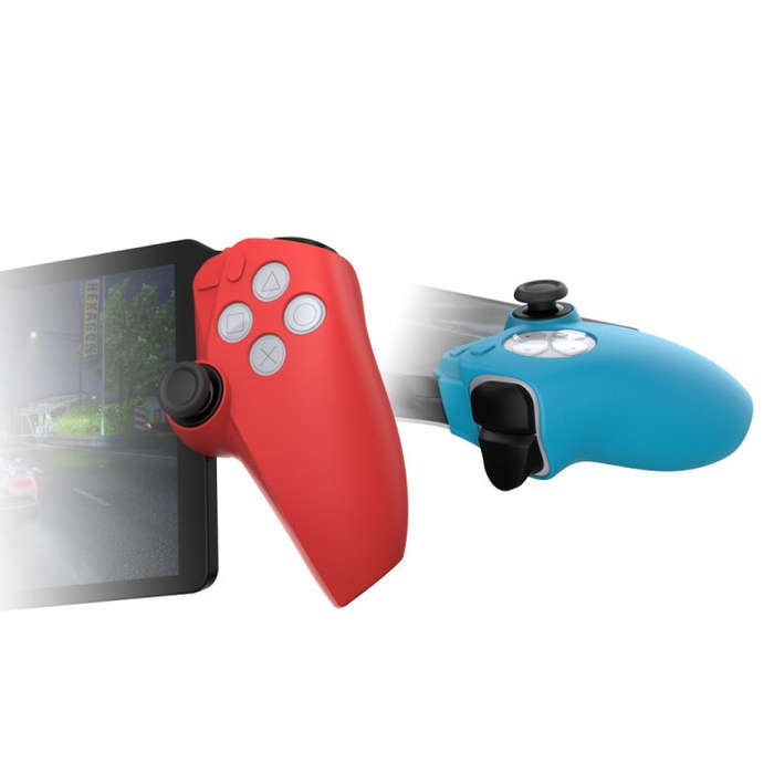 For PS5 PlayStation Portal Game Console DOBE Split Silicone Protective Case(White)