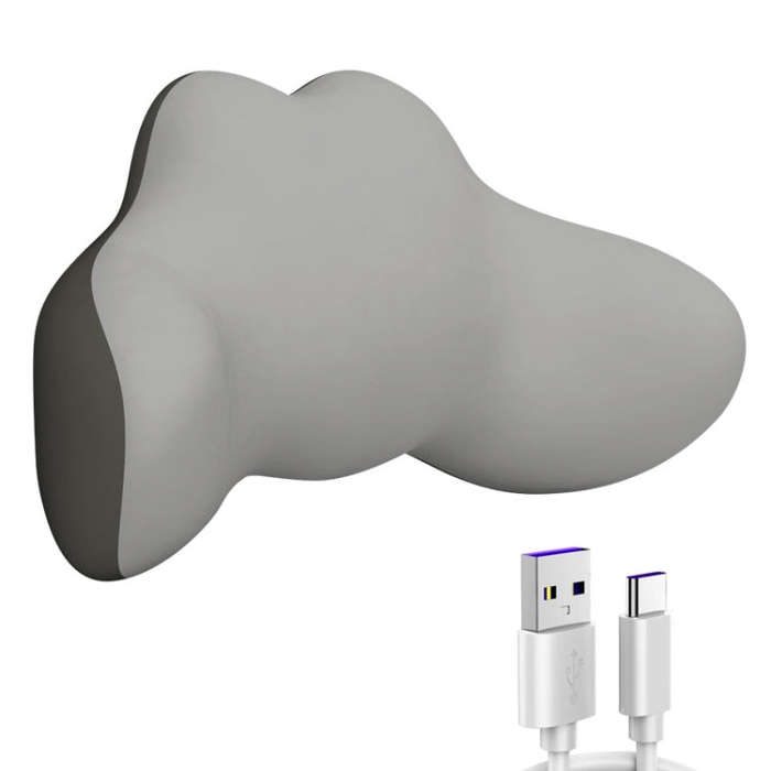 Multi-Function Lumbar Massager Car Cervical Hot Waist Massage Pillow, Specification: Charging Mod...