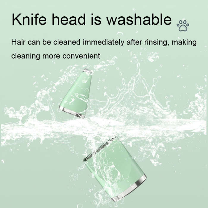 Multifunctional Pet Electric Shaver Cat And Dog Hair Clipper, Color: 4-in-1 White