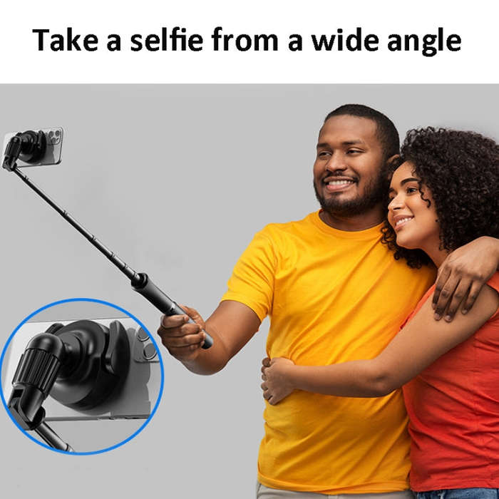 1.5m Magnetic Phone Extendable Selfie Stick Tripod with Wireless Remote  ws-22001- 4