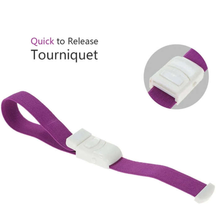 2.5x40cm Quick Detachable Emergency Buckle Tourniquet Outdoor Survival Camping Equipment(Red)