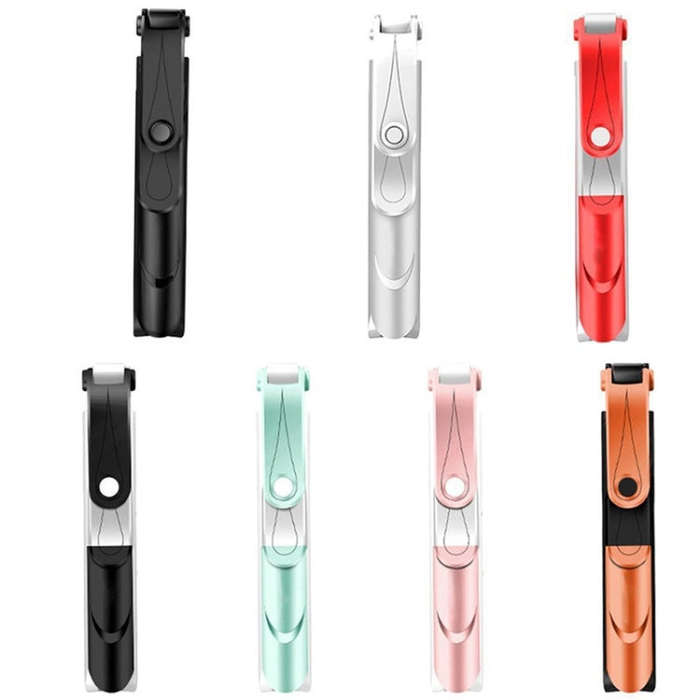 XT09 Live Cell Phone Tripod Selfie Stick Bracket Bluetooth Selfie Stick(White)