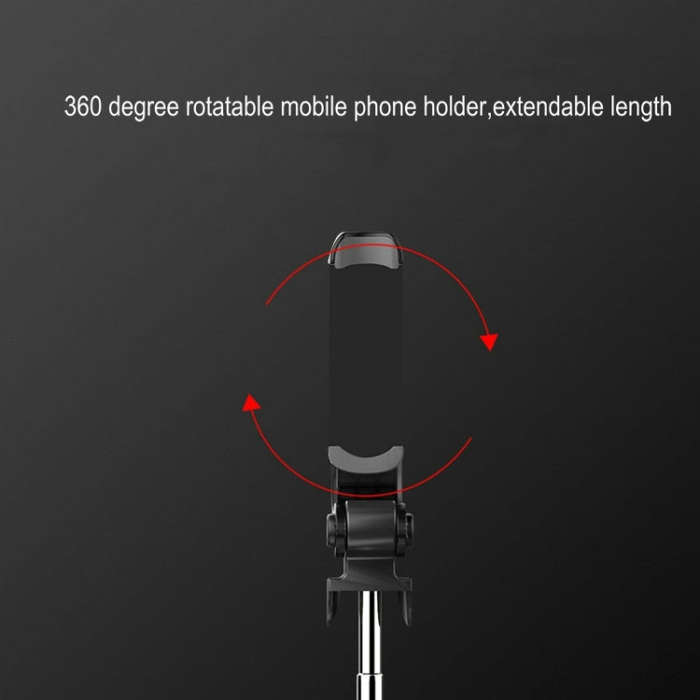 XT09 Live Cell Phone Tripod Selfie Stick Bracket Bluetooth Selfie Stick(Pink)