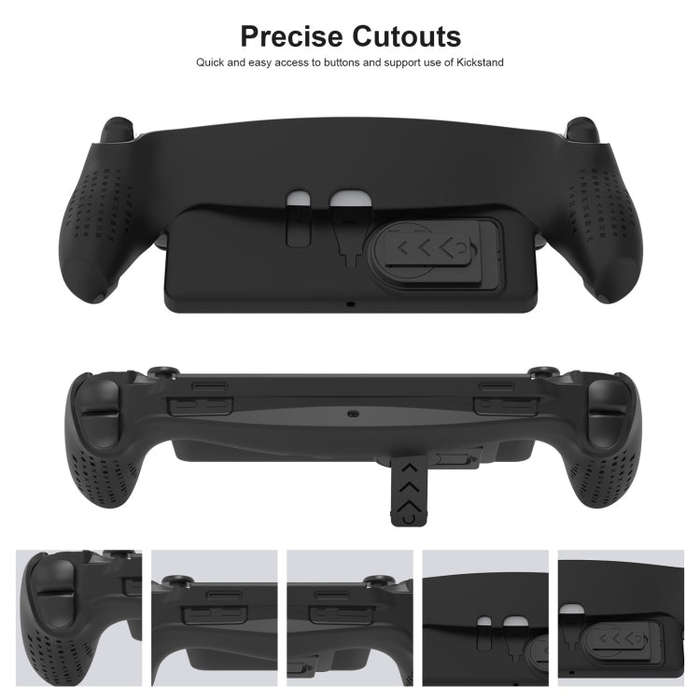 For PlayStation Portal Handle JYS TPU Protective Case With Stand(White)