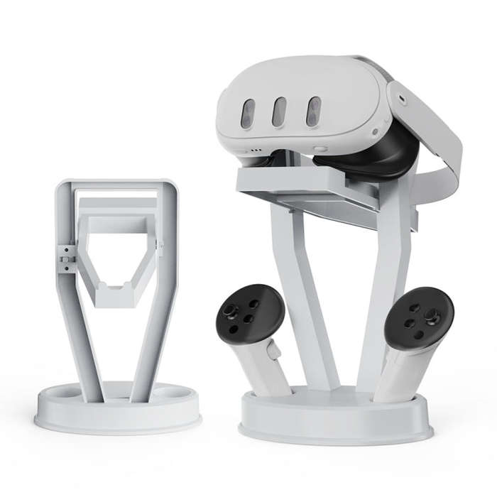 JYS-MQ003 For Quest 3 / 2 VR Glasses Handle Holder Desktop Organizer Accessory(White)