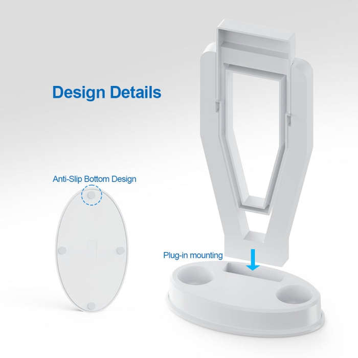 JYS-MQ003 For Quest 3 / 2 VR Glasses Handle Holder Desktop Organizer Accessory(White)