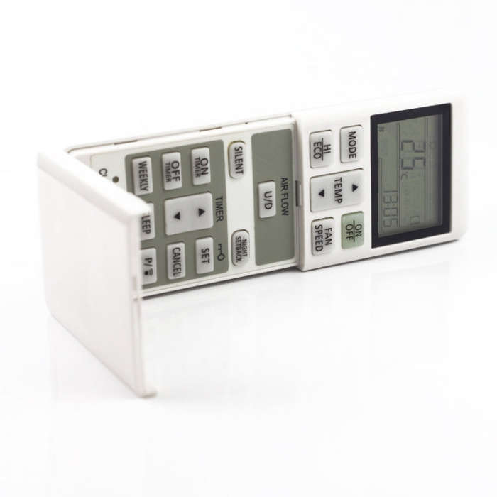 For Mitsubishi RLA502A700S Air Conditioner Remote Control Replacement Parts(Cream White)