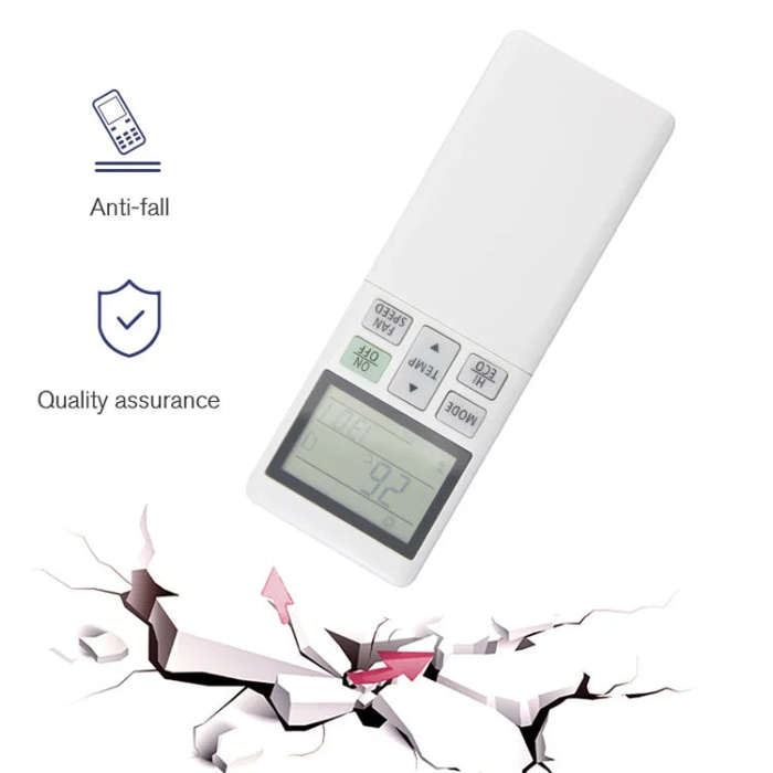 For Mitsubishi RLA502A700S Air Conditioner Remote Control Replacement Parts(Cream White)