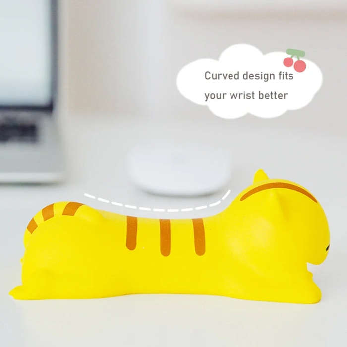 Decompression Memory Foam Mouse Pad Cute Desktop Mouse Wrist Cushion Hand Rest, Pattern: Rabbit