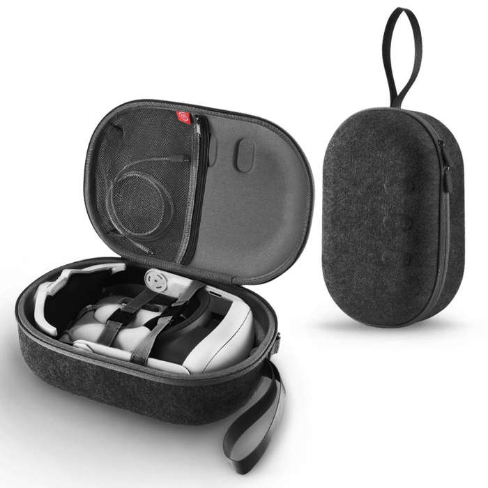 JYS-MQ018 For Apple Vision Pro / Quest 3 VR Glasses Storage Bag Anti-fall and Anti-scrape Portabl...