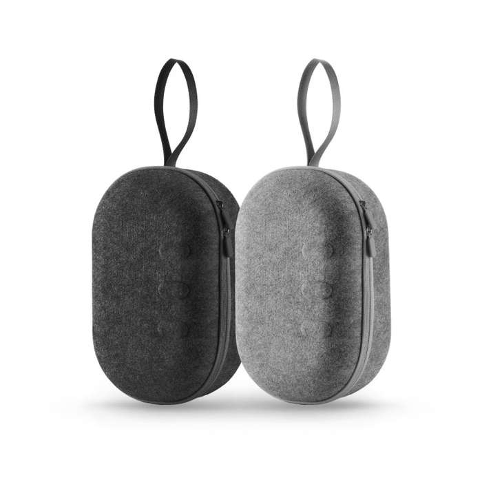 JYS-MQ018 For Apple Vision Pro / Quest 3 VR Glasses Storage Bag Anti-fall and Anti-scrape Portabl...