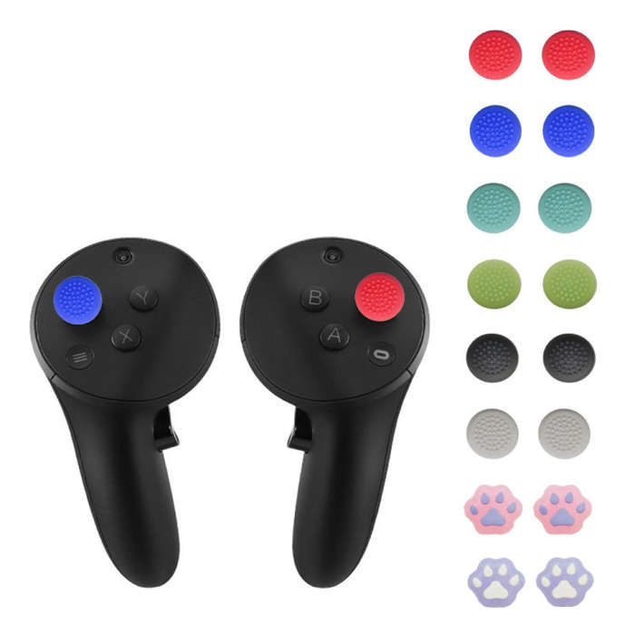 2pairs /Pack Cat Claw Controller Rocker Caps For Meta Quest 3 / Quest 2 / Pico 4 / Quest Pro
