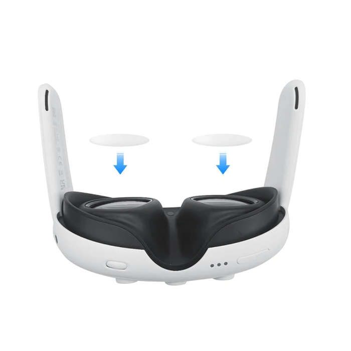 For Quest 3 Tempered Glass Camera Lens Protective Films Set VR Accessories