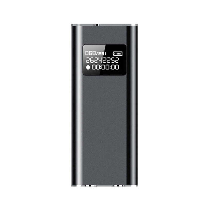 Q25 Intelligent Voice Recorder With Screen HD Noise Canceling Back Clip Voice Reporter, Size: 4GB...