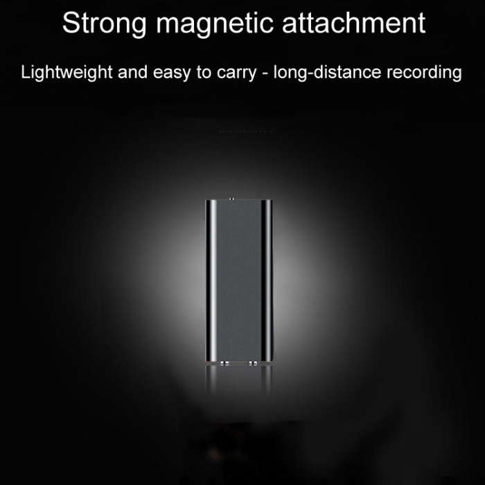 Q25 Intelligent Voice Recorder With Screen HD Noise Canceling Back Clip Voice Reporter, Size: 4GB...