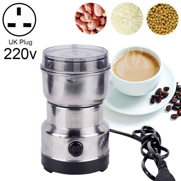 Multi-functional Coffee Grinder Stainless Electric Bean Grinder Herbal Medicine Grinding Machine,...