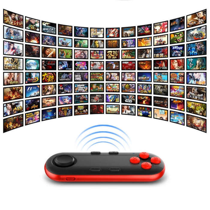 Smart Wireless Bluetooth Gamepad Controller 3D VR Virtual Reality Glasses Joystick Remotes Compat...
