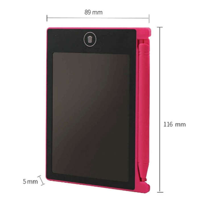 CHUYI 4.4 inch LCD Writing Tablet Portable Electronic Writing Drawing Board Doodle Pads with Styl...