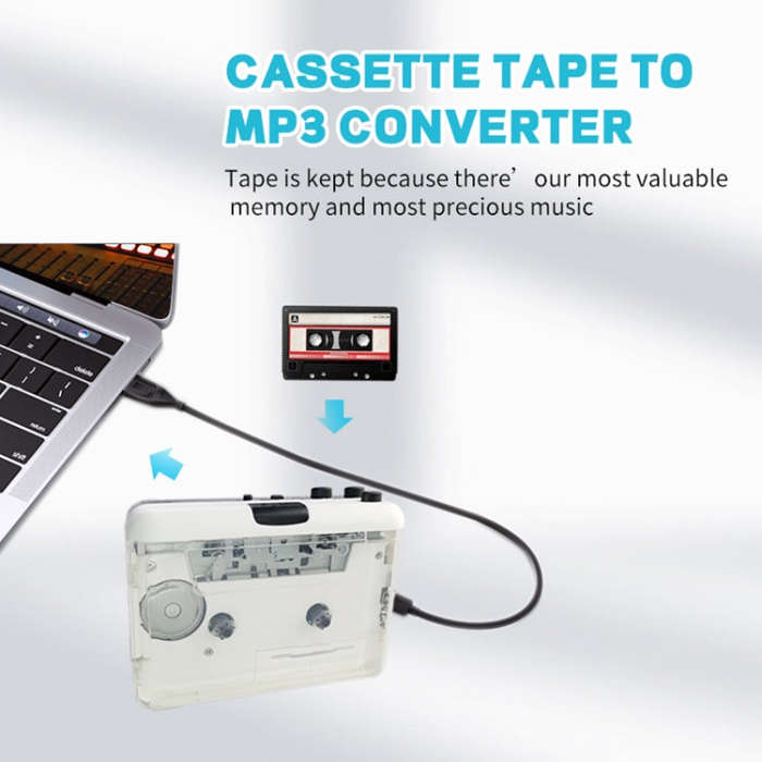 YY001 USB Cassette Player Tape To MP3 Converter