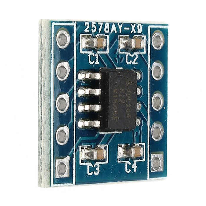 LDTR-WG0238 X9C104 Digital Potentiometer Module For Arduino (Blue)
