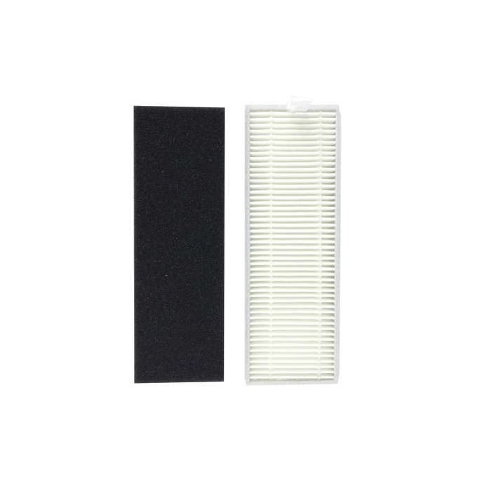 XI285 1 Pair I258 Side Brushes + 3 PCS I206 Filters for ILIFE X800 / A7 / A9 / X787 / X785