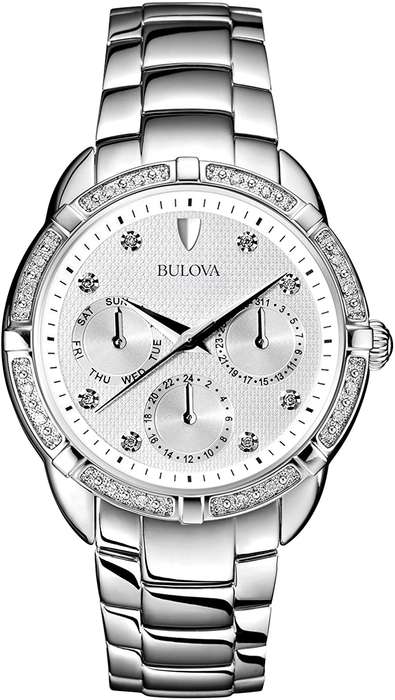 Authentic BULOVA Diamond Collection Multifunction Ladies Watch