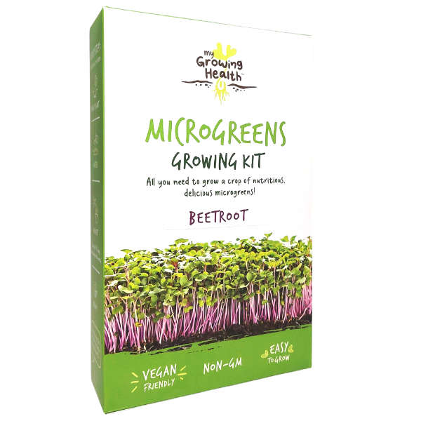 My Growing Health: Beetroot Microgreens Kit