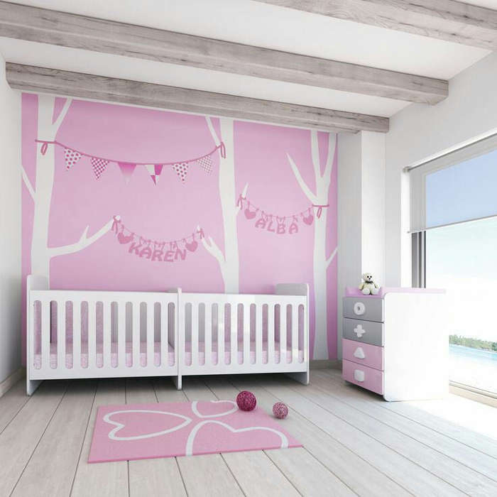Convertible twin cots - Standard Twin Cots (Total Length 2900 mm)