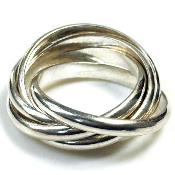 Sterling Silver Russian Wedding Ring