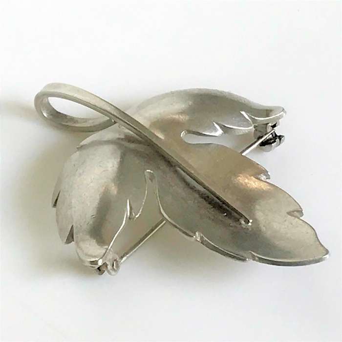Sterling Silver Pendant Brooch by Birger Haglund