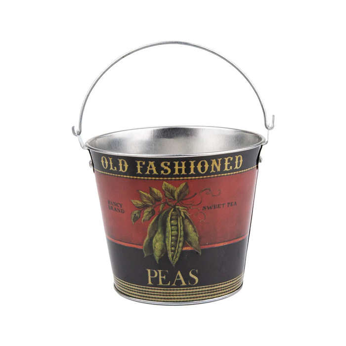 Old Fashioned Zinc Bucket Combo (6 buckets)