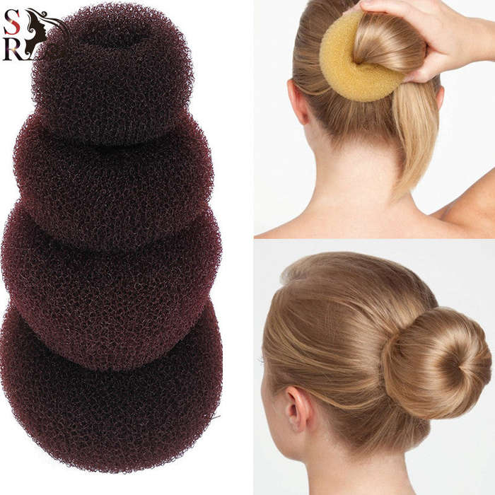 Donut Hair Bun - Small / Beige