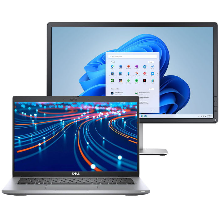Dell Latitude 5420 Intel i5, 11th Gen Laptop with Win 11 Pro, 2 Year Warranty + Monitor