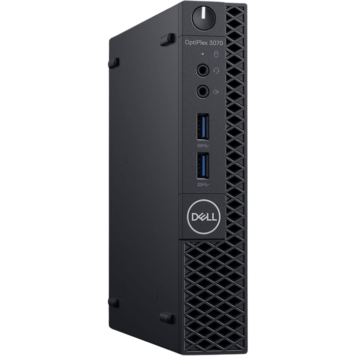 Dell OptiPlex 3070 Intel i5, 8th Gen USFF PC with 8GB Ram + 256GB SSD