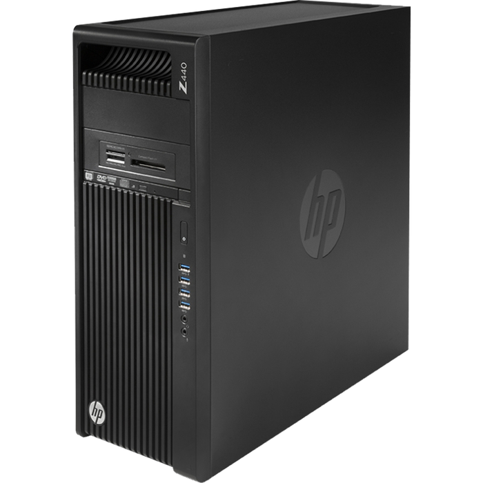 HP Z440 Workstation Intel Xeon Tower PC with 64GB Ram + 4GB K1200 GPU